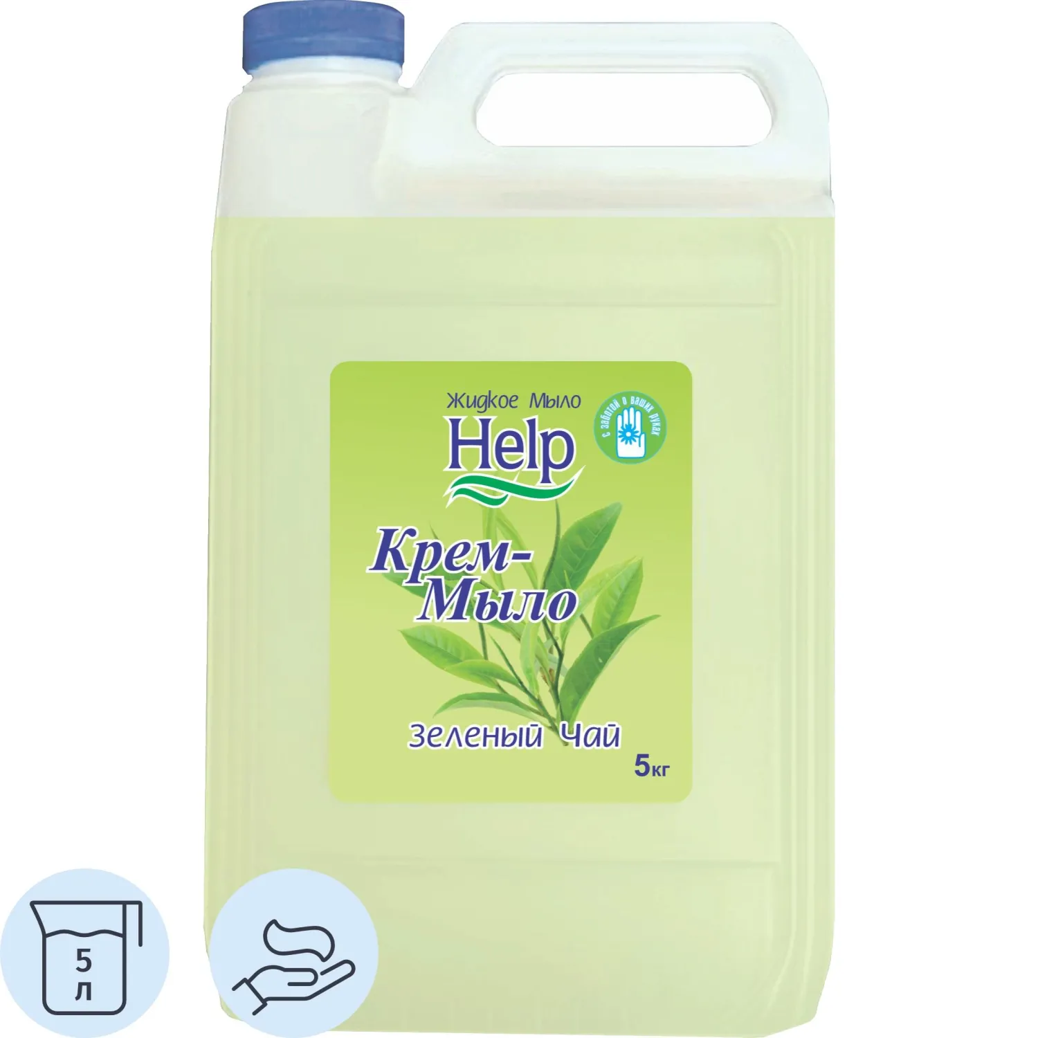 превью Крем-мыло Help Зелёный чай 5 кг
