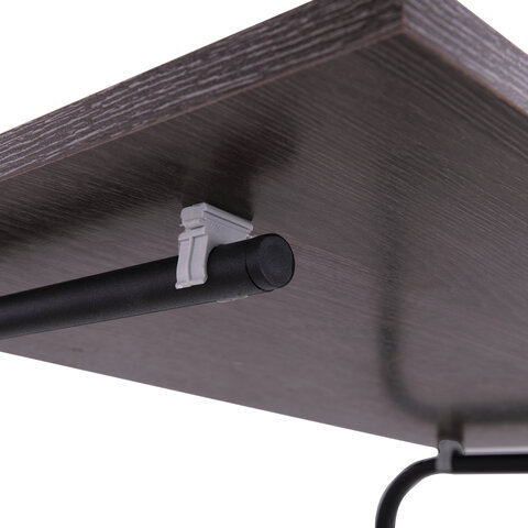 Стол BRABIX «Smart CD-013»600×420х745-860 ммЛОФТрегулируемыйколесаметалл/ЛДСП ясенькаркас черный641883