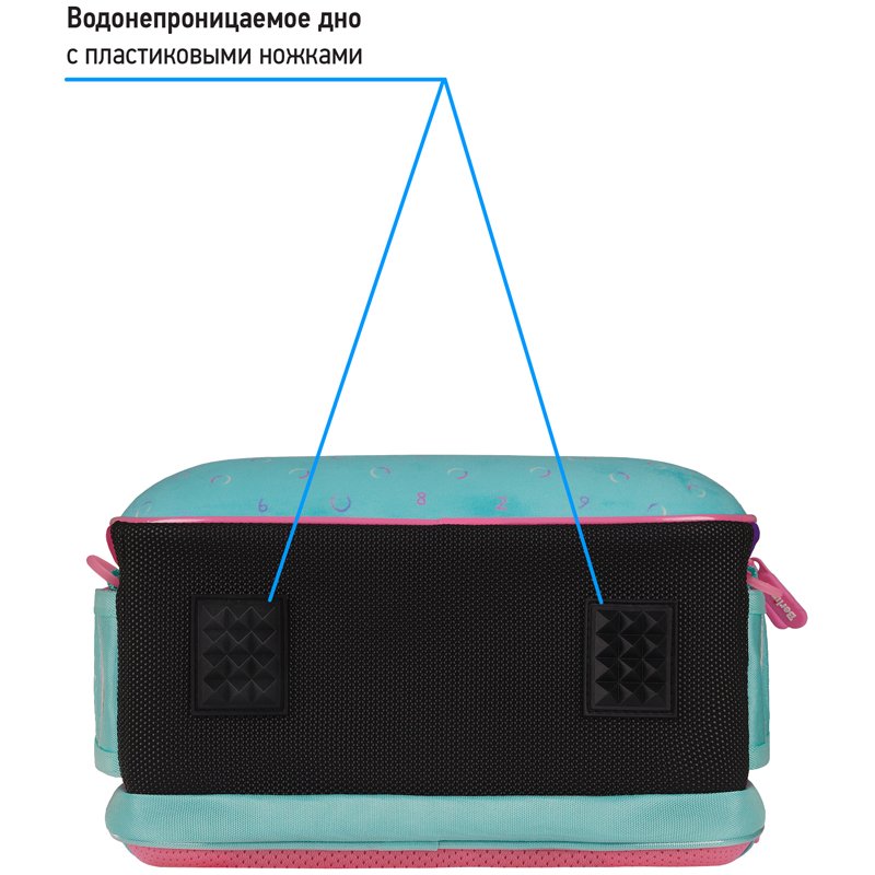 Ранец Berlingo Expert Mini «Кошечка» 36×27×14см, 2 отделения, 2 кармана, анатомическая спинка, мешок для обуви