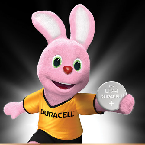 Элементы питания батарейка для электронных устройств Duracell LR44 2 шт/уп