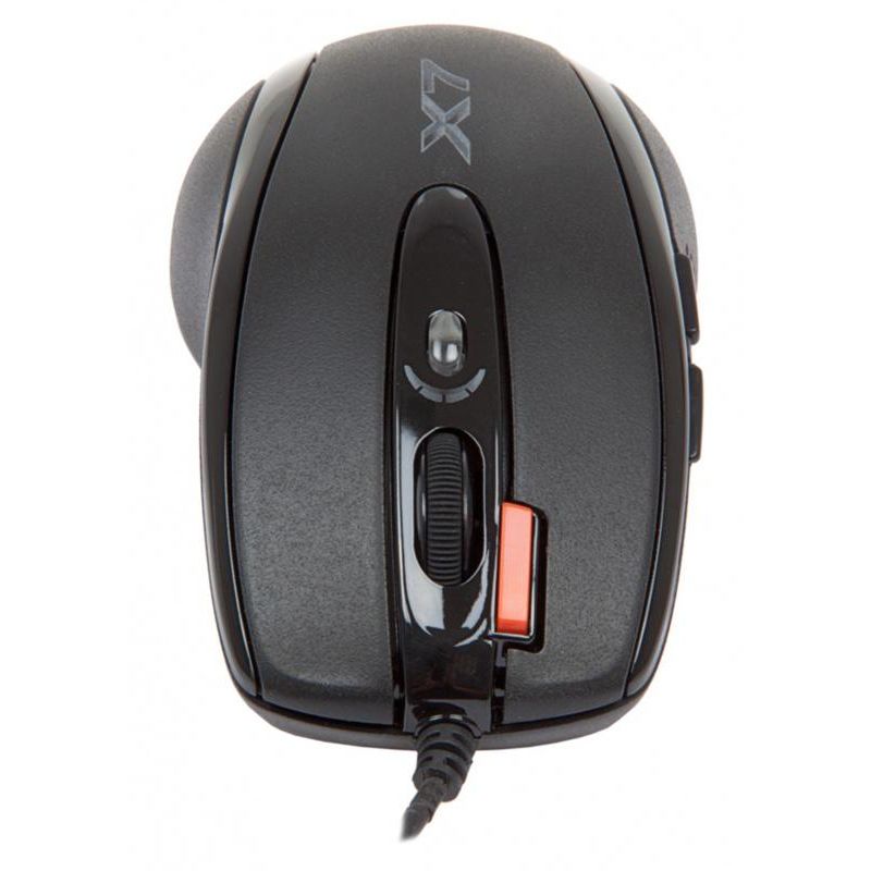 Мышь компьютерная A4Tech X-710BK чер опт (2000dpi) USB (7but)