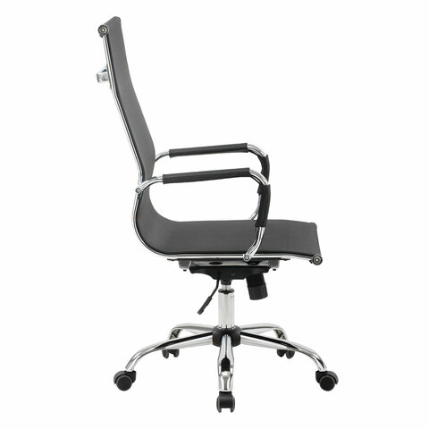 Кресло офисное BRABIX «Line EX-530», хром, сетка, черное