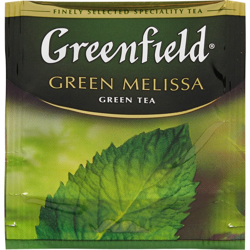 Чай зеленый Greenfield Green Melissa (25 пакетиков в упаковке)