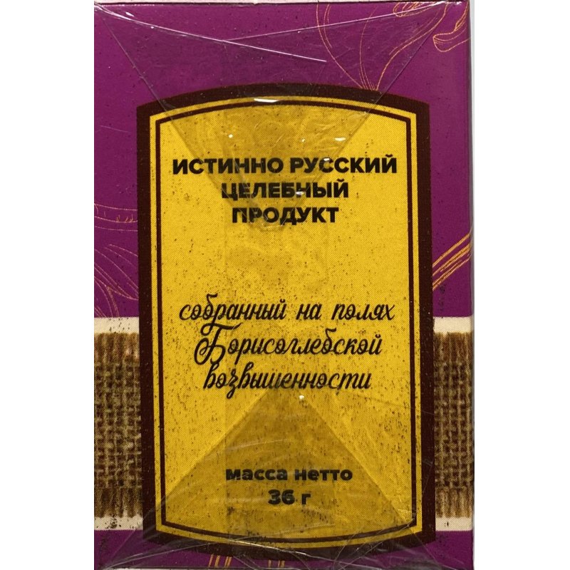 Чай Медведъ Иван-чай Борисоглебский травяной 20 пакетиков