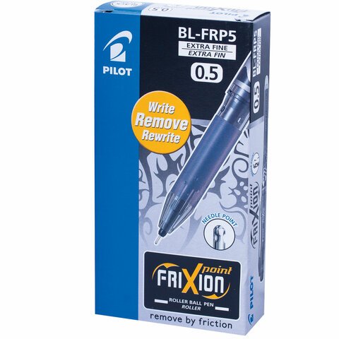 Ручка гелевая Pilot Frixion Рoint (резин.манжетка, 0,25мм черный)