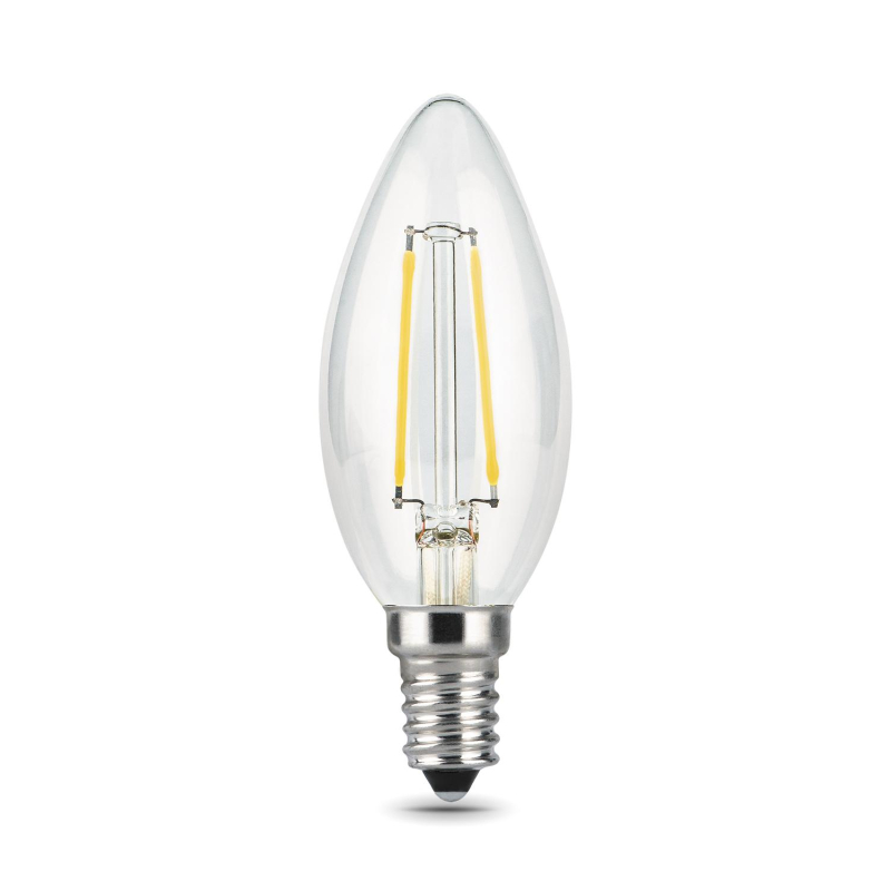 Лампа светодиодная Gauss LED Filament 11 Вт E14 свеча 4100 К нейтральный белый свет
