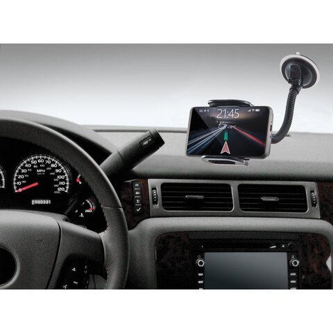 Держатель автомобильный универсальный DEFENDER Car holder 111, зажим 55-120 мм, на стекло