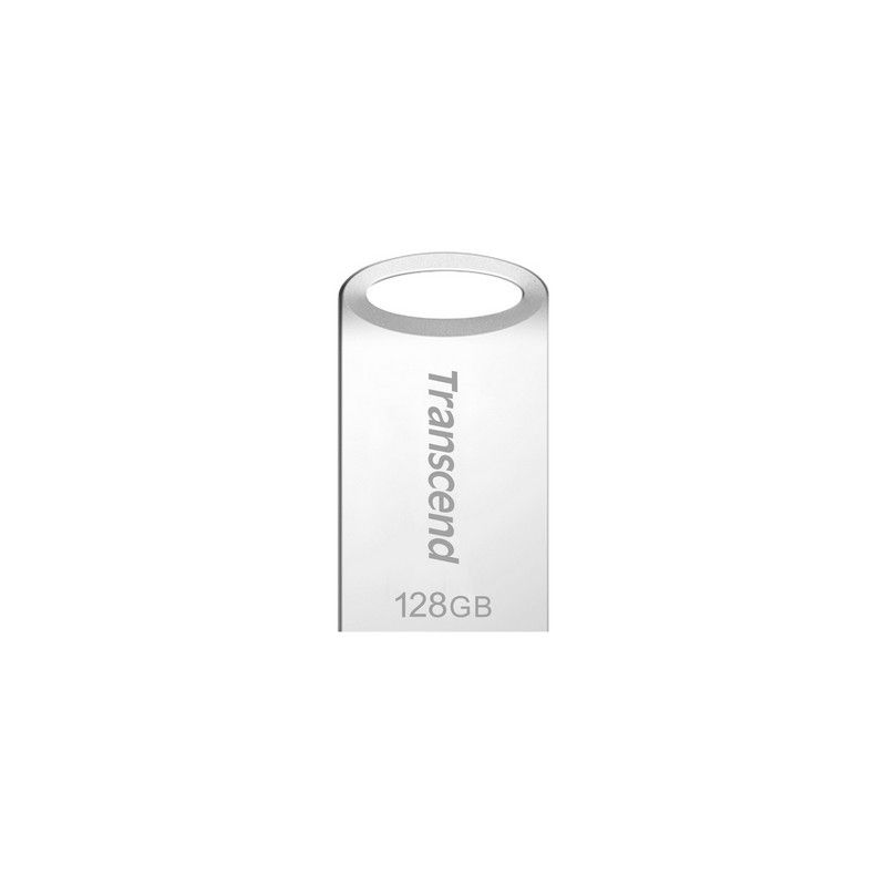 Флеш-память Transcend JetFlash 710, 128Gb, USB 3.1 G1, сереб, TS128GJF710S