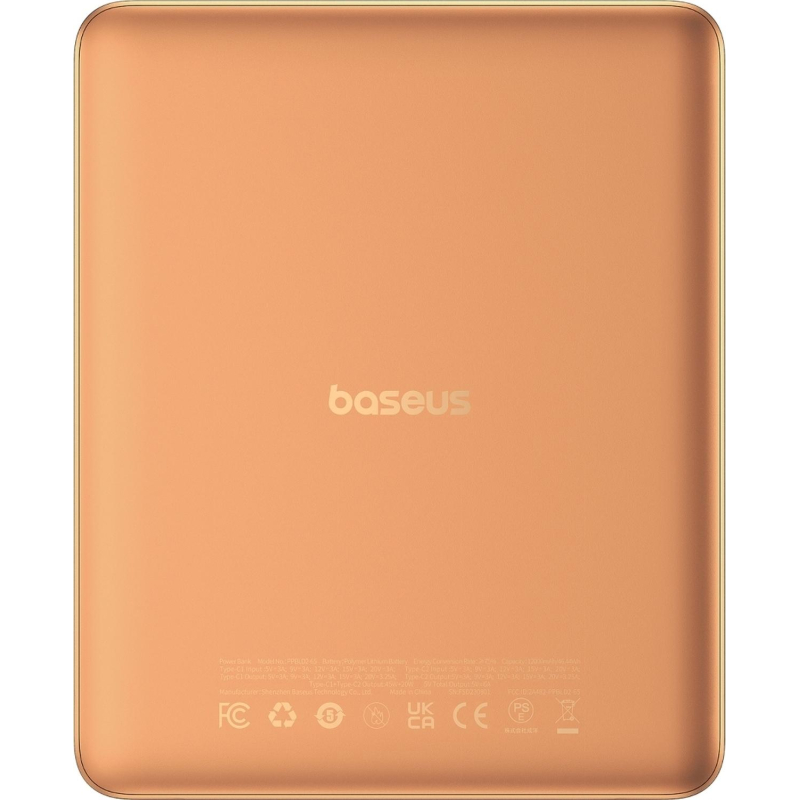 Внешний аккумулятор Baseus Blade2 DGT 12KmAh65W+каб OGWT BAS-P1006380173300