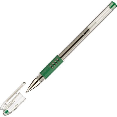 Ручка гелевая PILOT BLGP-G1-5 резин.манжет. зеленая 0,3мм