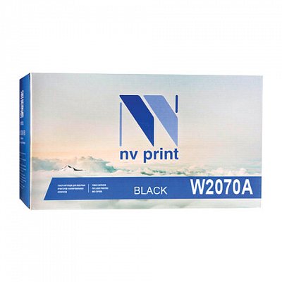 Картридж лазерный NV PRINT (NV-W2070A) для HP 150/178/179, черный, ресурс 1000 страниц