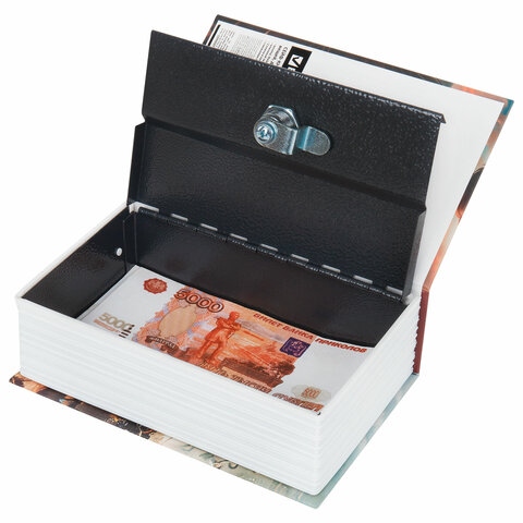 Сейф-книга «Война и мир»55×115х180 ммключевой замокBRAUBERG291357