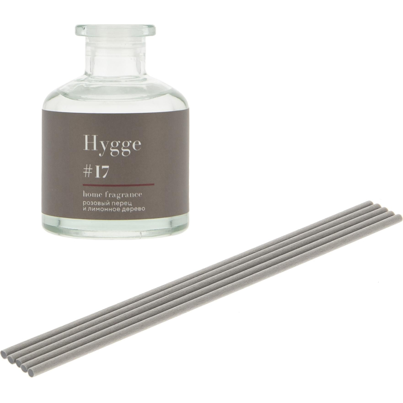 Аромадиффузор Hygge 17 Розовый перец и лимон. дерево 50мл, АР 100-560