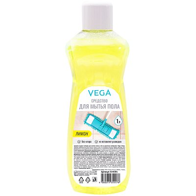 Средство для мытья пола Vega «Лимон», 1л