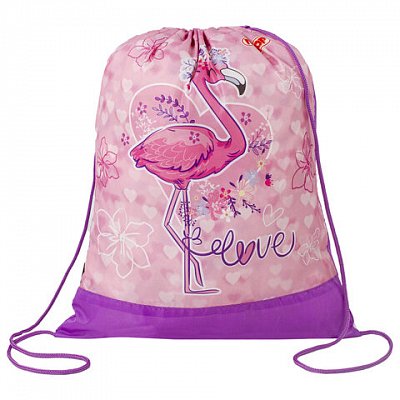 Сумка для обуви ПИФАГОР1 отделение42×34 см«Cute Flamingo»270184