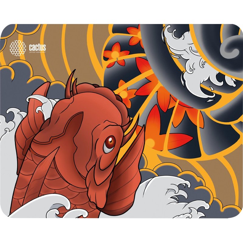 Коврик для мыши Cactus Fish 400×300x3мм (CS-MP-PRO04XL)