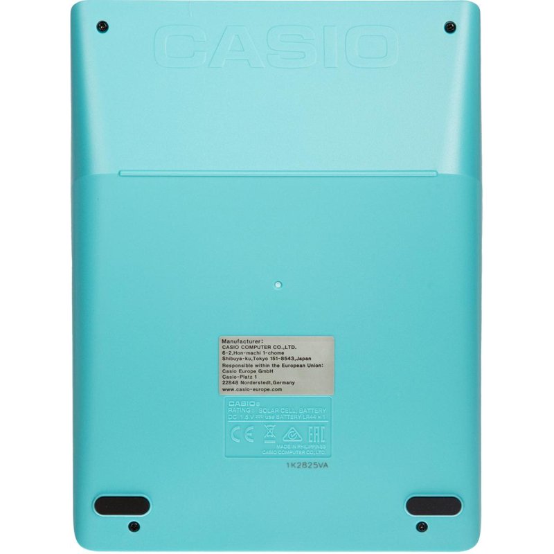 Калькулятор настольный Casio GR-12C-LB 12-разрядный бирюзовый