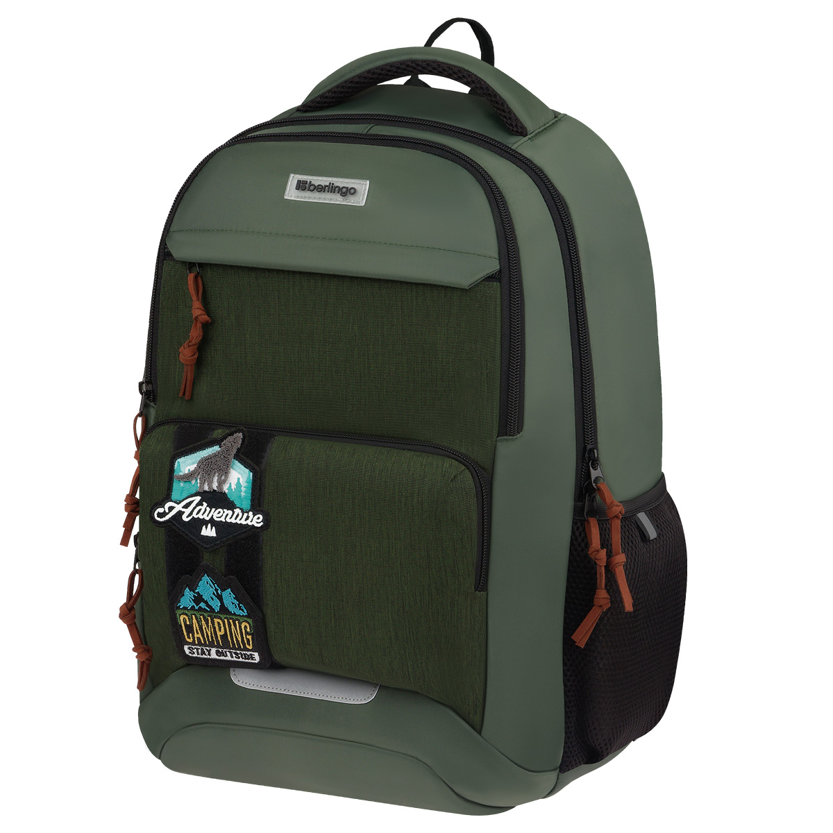 превью Рюкзак Berlingo ErgoSmart «Street Scout» 42×29×16см, 2 отделения, 4 кармана, эргономичная спинка