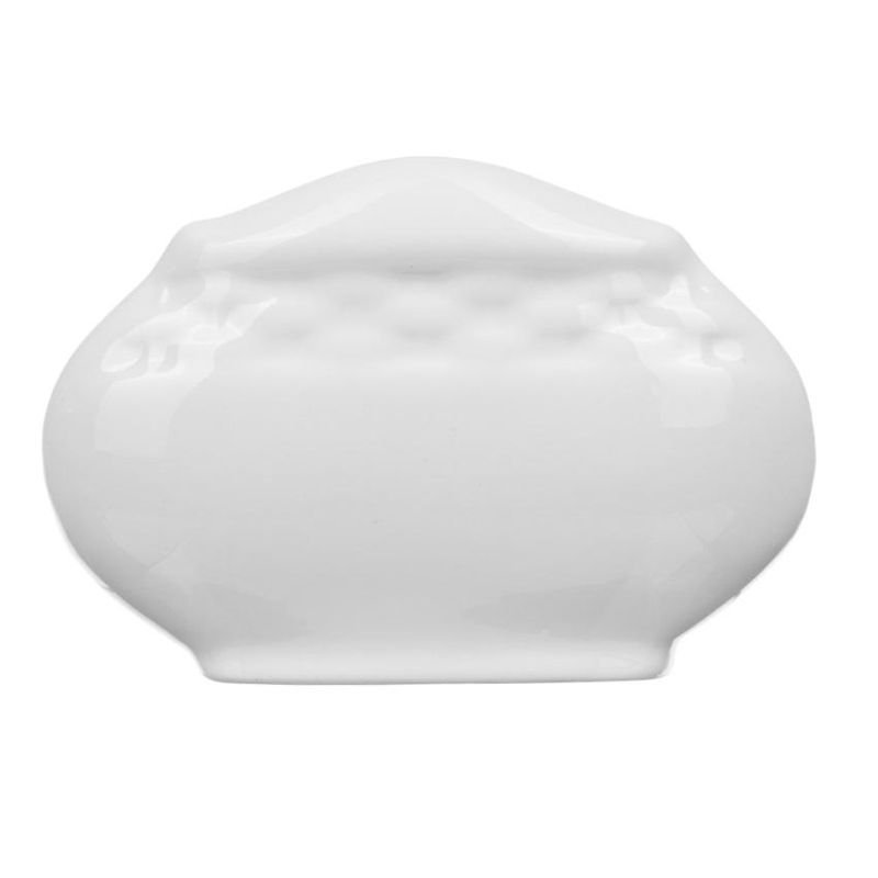 Салфетница Chan Wave Classic, фарфор, белый, 110мм, фк0309