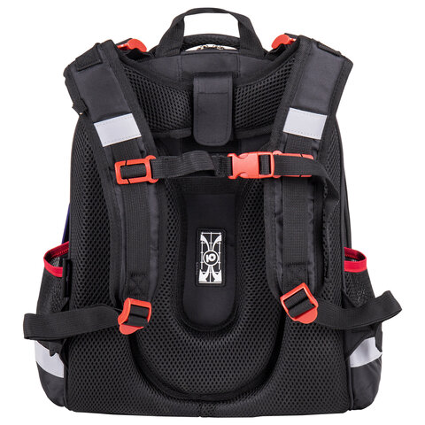 Ранец ЮНЛАНДИЯ EXTRA, с дополнительным объемом, «No limits», 38×29х18 см