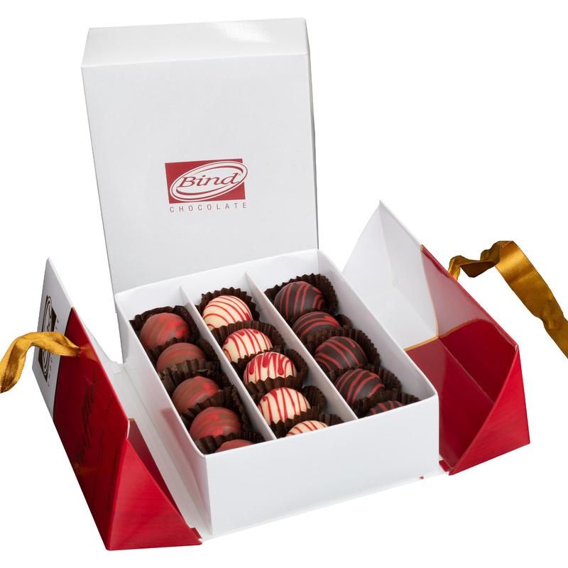 Набор шоколадных конфет Bind Chocolate Фруктовый сундучок 220 г арт ...