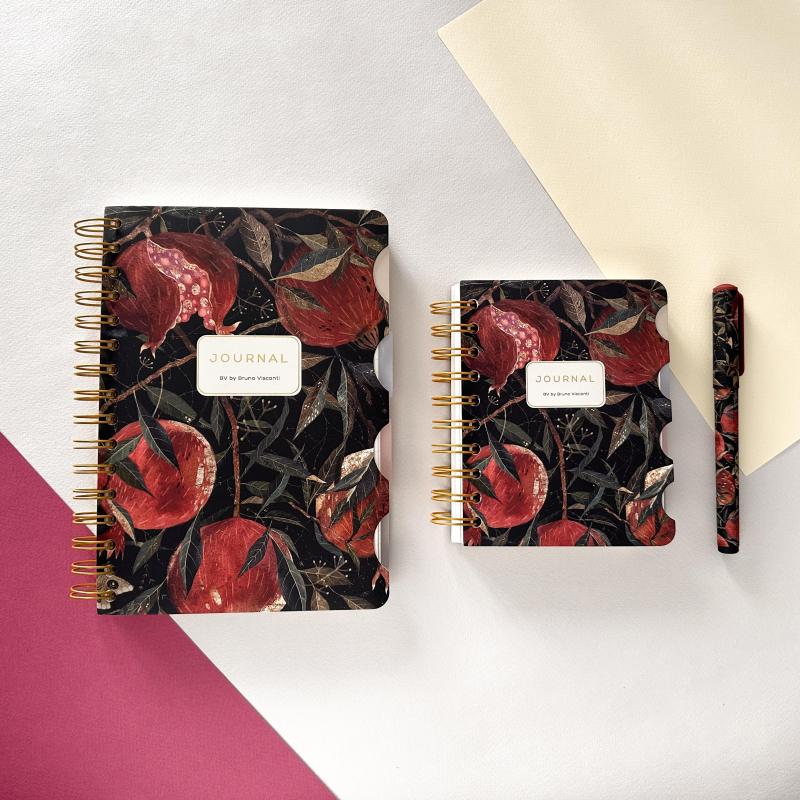 Записная книжка ART JOURNAL А5.120Л, С РАЗДЕЛИТЕЛЯМИ Гранат,3-567/16