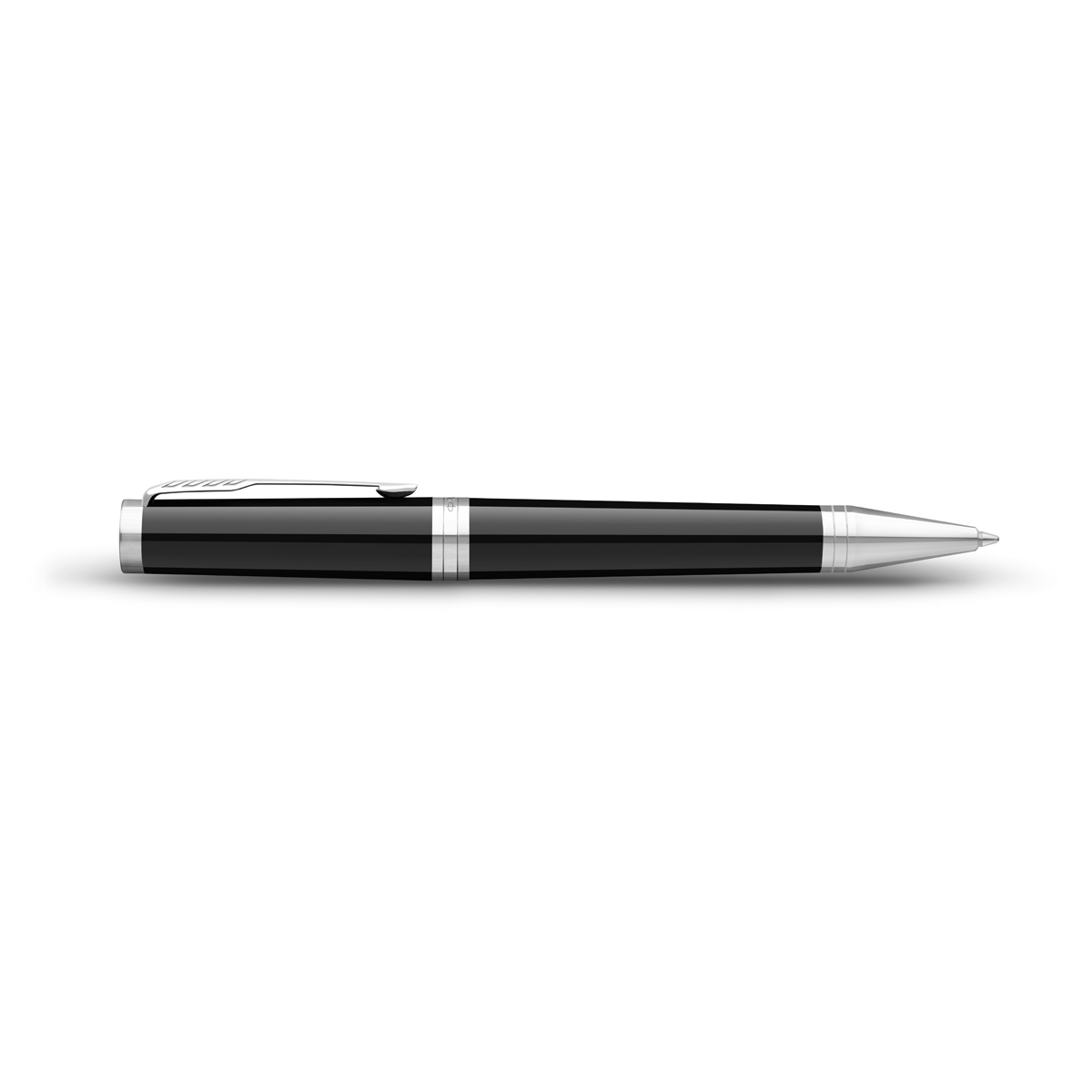 Ручка шариковая Parker «Ingenuity Black СT» 1.0мм, черная, подарочная упаковка