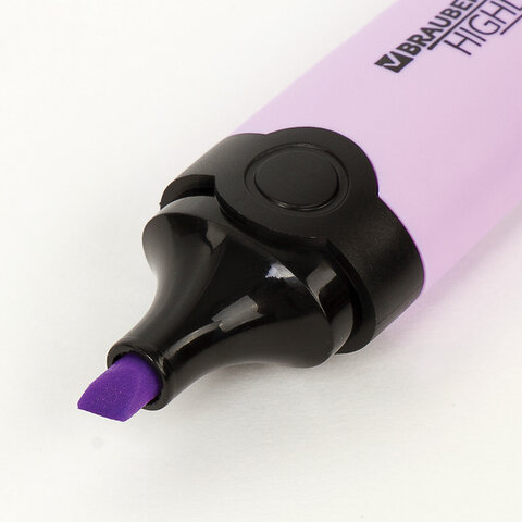 Текстовыделитель BRAUBERG «DELTA PASTEL», ЛАВАНДОВЫЙ, линия 1-5 мм