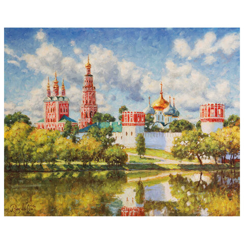 Картина по номерам 40×50 см, ОСТРОВ СОКРОВИЩ «Благолепие», на подрамнике, акрил, кисти