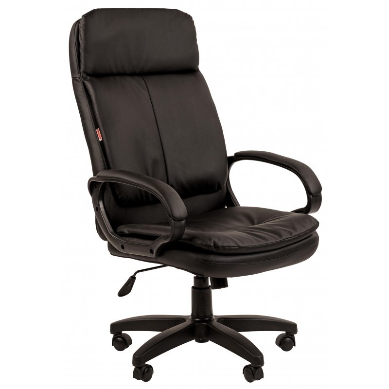 превью Кресло для руководителя Easy Chair 691 TPU черное (экокожа, пластик)