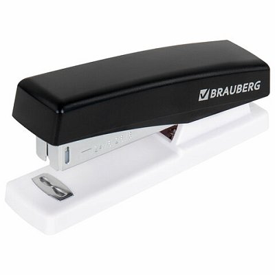 Степлер №24/626/6 BRAUBERG «STYLE»до 25 листовчерный272747