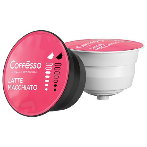 Кофе в капсулах COFFESSO «Latte Macchiato» для кофемашин Dolce Gusto, 8 порций