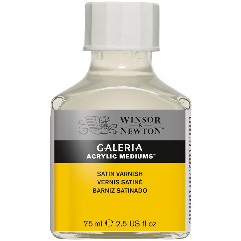 Лак сатинирующий для акрила Winsor&Newton «Galeria», 75 мл, стекл ...
