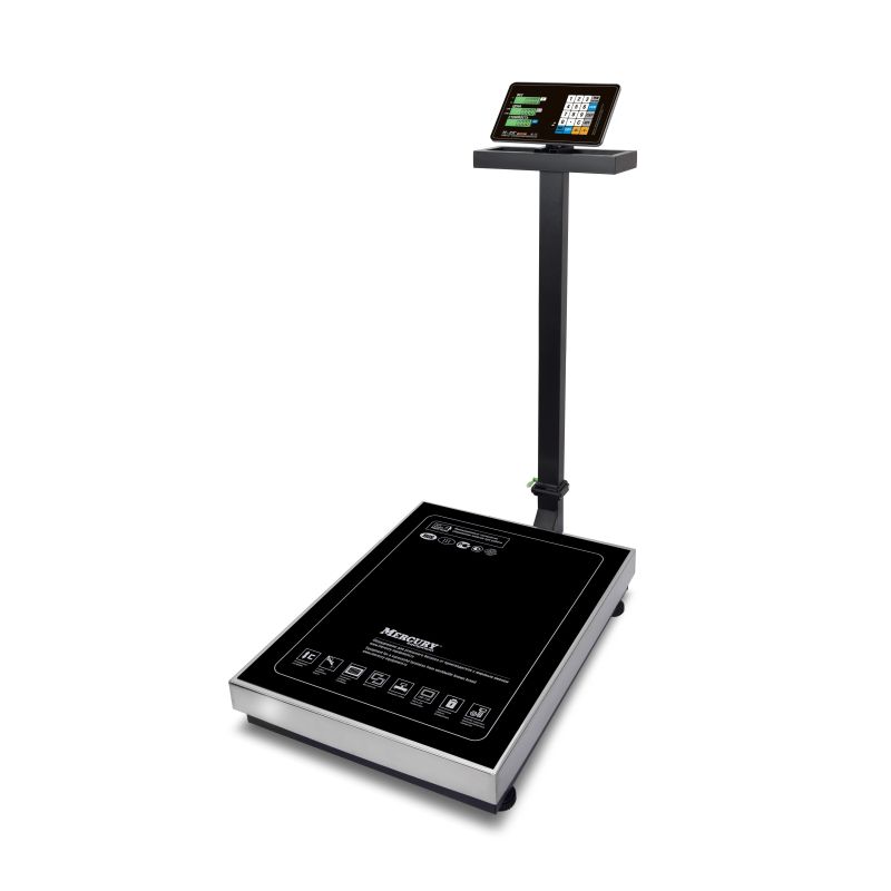 превью Весы торговые напольные M-ER 333 ACLP-600.200 TRADER с расч. стоимости LCD