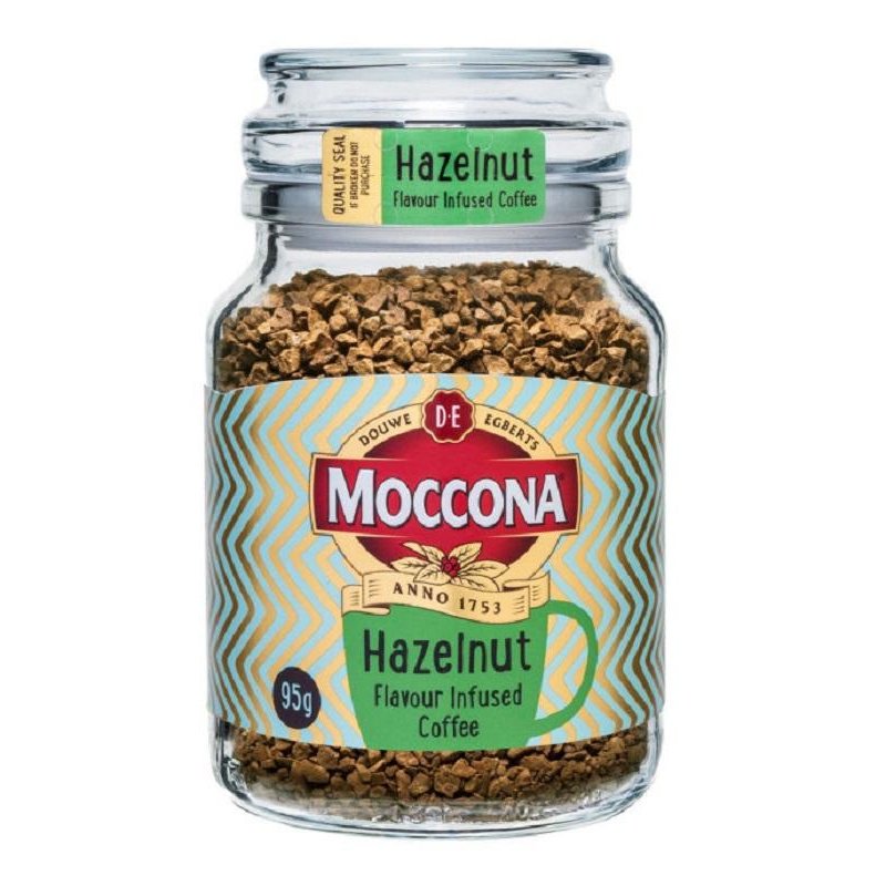 превью Кофе растворимый Moccona с ароматом лесного ореха 95 г (стекло)