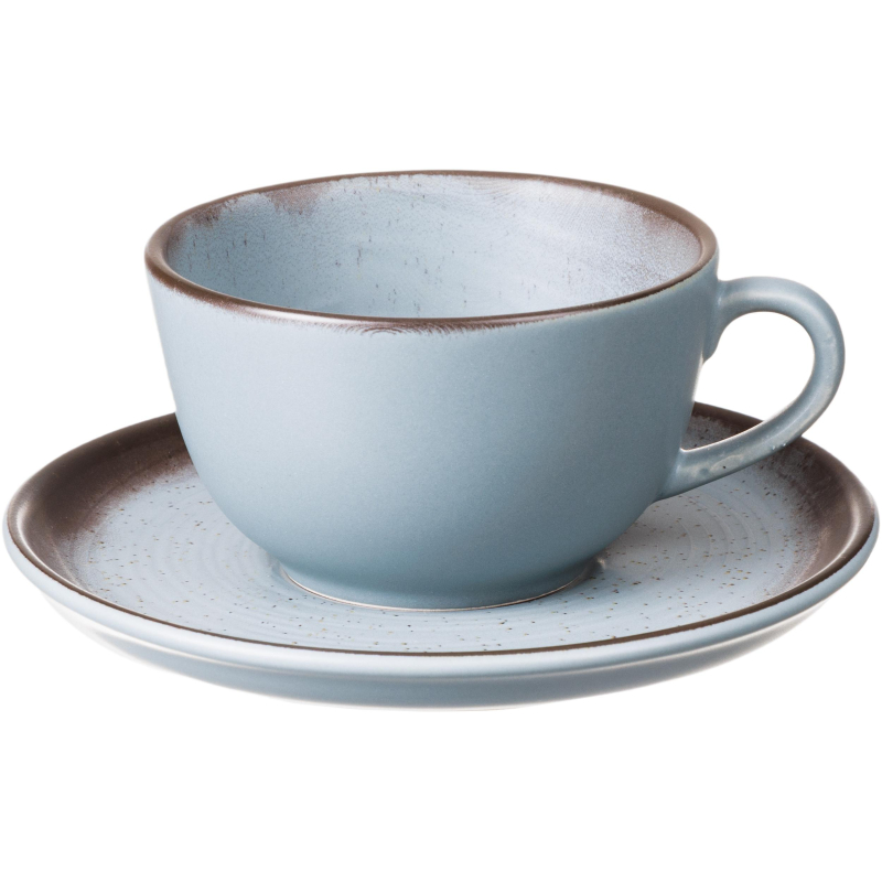 превью Чайная пара FLAT Shape PACIFICO (чаш200мл, блюдц14см)Oxford 136497, AO04-1C07