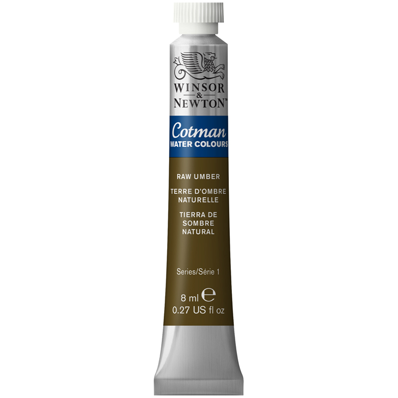 превью Акварель Winsor&Newton «Cotman», 8мл, туба, натуральная умбра