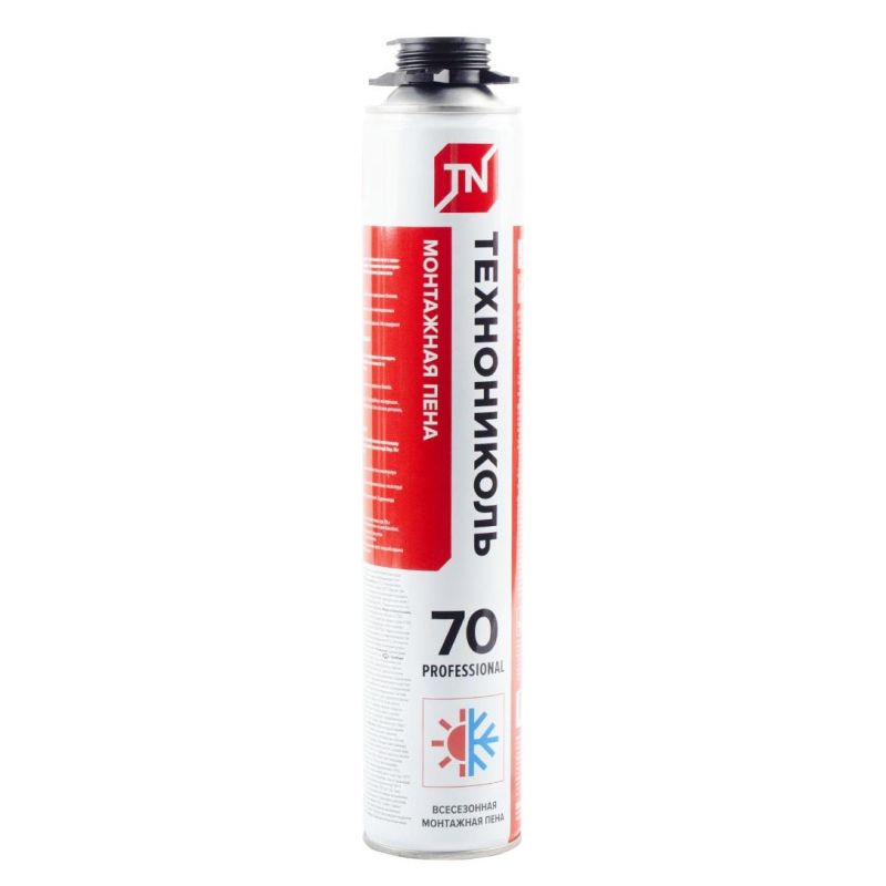 превью Пена монтажная Технониколь PROFESSIONAL 70 ПРОФИ 885 Г всесезонная (239439)