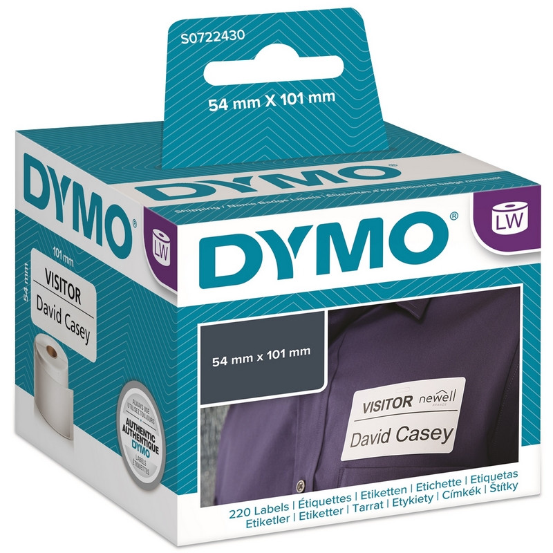 Картридж для этикет-принтеров DYMO Label Writer 400 (этикетки 101x54 мм, 220 шт. в рулоне, для дискет)