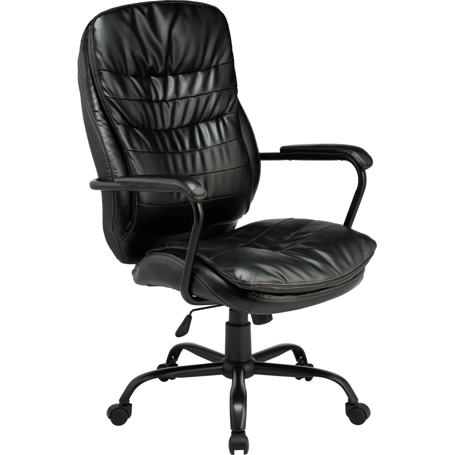 Кресло для руководителя Easy Chair 559 TPU чёрное (экокожа, металл)