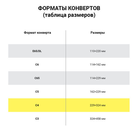 Конверт-пакеты С4 плоские (229×324 мм), до 90 листов, крафт-бумага, отрывная полоса, КОМПЛЕКТ 25 шт. 
