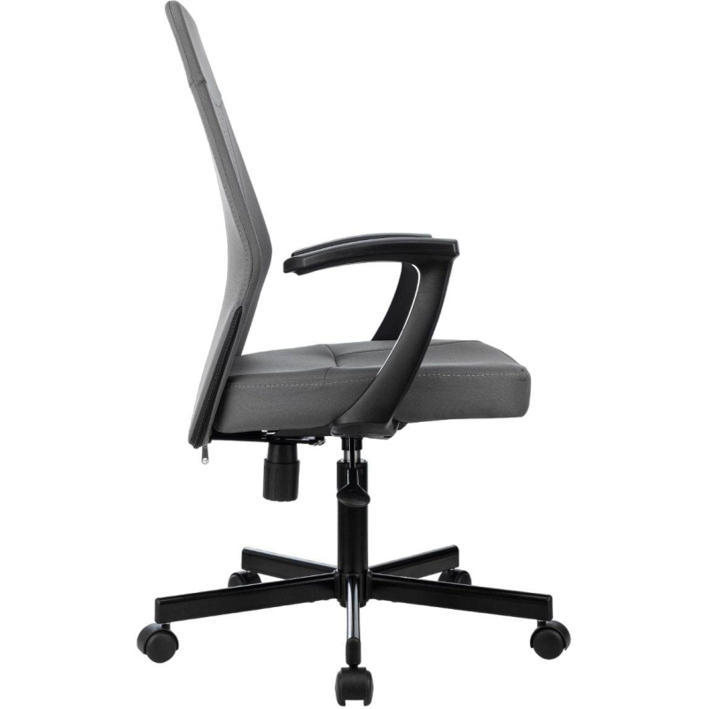 Кресло VB_EChair 224 PPU серый Neo Grey металл