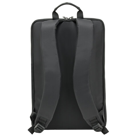 Рюкзак HEIKKI HIGH TECH (ХЕЙКИ) с отделением для ноутбука, черный, 43×28x12 см