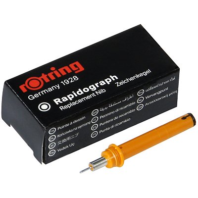 Пишущий элемент для рапидографа Rotring 0.4 мм, картон. упак. 