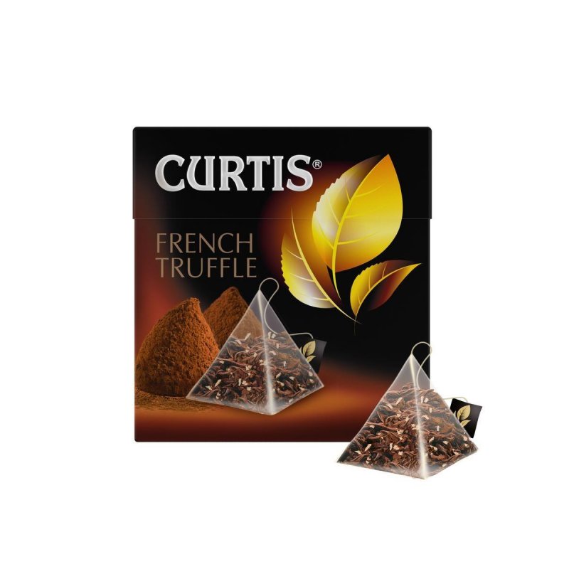 Чай Curtis French Truffle Black Tea черный 20 пакетиков-пирамидок арт ...