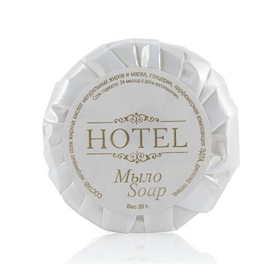 Мыло твердое Hotel саше флоупак 20 г 300 штук