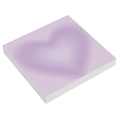 Блок для записей MESHU «Purple heart», 8.5×8.5см, 100л., на склейке