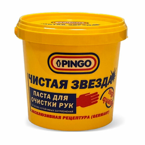 превью Паста очищающая средство для рук, 1000 мл, ЧИСТАЯ ЗВЕЗДА, от самых стойких загрязнений, банка