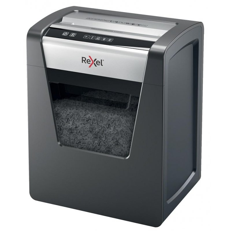 Уничтожитель (шредер) Rexel Momentum M510, 1-3 человек, 5 уровень секретности, фрагменты 2×15 мм, 10 листов, 23 л
