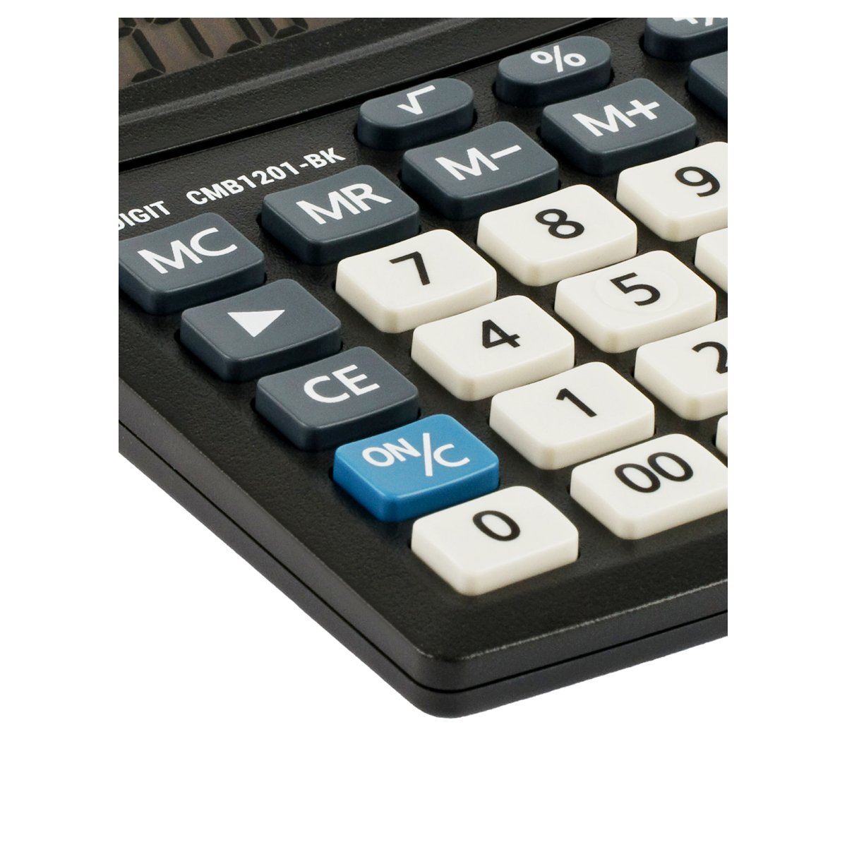 Калькулятор настольный Eleven Business Line CMB1201-BK, 12 разрядов, двойное питание, 102×137×31мм, черный